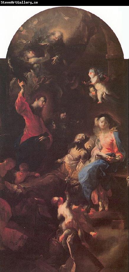 MAULBERTSCH, Franz Anton The Death of Saint Joseph